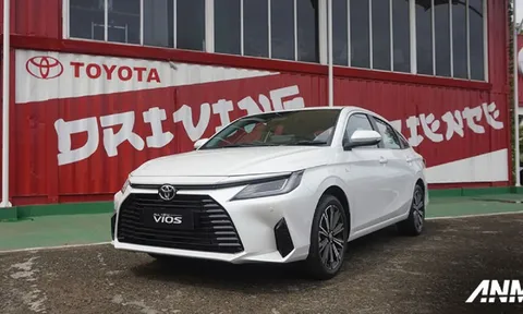 Toyota Vios 2023 ra mắt với giá 491 triệu, trang bị làm khó loạt đối thủ