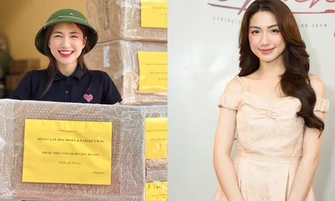 Hòa Minzy giản dị khi làm từ thiện, đích thân trao 200 triệu tiền mặt