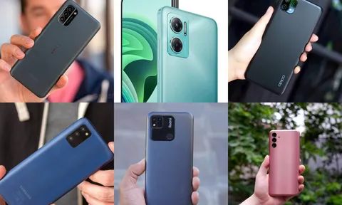 6 smartphone cấu hình tốt nhất tháng 10/2022 dưới 4 triệu, Samsung lên ngôi