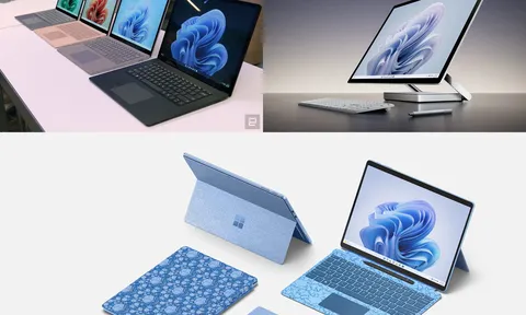 Macbook có đối thủ mới từ bộ ba Surface cấu hình khủng mới nhà Microsoft