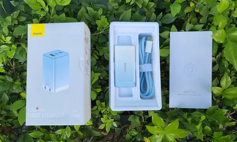 Đánh giá bộ sạc Baseus GaN3 Pro 65W: Hiệu suất đỉnh cao, diện mạo mãn nhãn