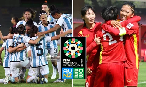FIFA xếp ĐT Việt Nam cùng nhóm hạt giống với Argentina tại World Cup 2023