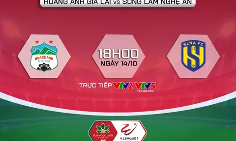 Trực tiếp bóng đá HAGL vs SLNA - vòng 19 V.League 2022: Chủ nhà thắng trận?