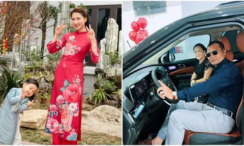 Hòa Minzy tặng xe ô tô cho bố mẹ