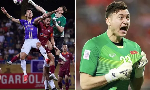 Đặng Văn Lâm đạt cột mốc 'khủng' tại V.League 2022 cùng Topenland Bình Định