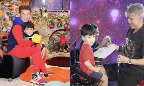Cách xưng hô ‘kì lạ’ giữa Đàm Vĩnh Hưng và con trai ruột