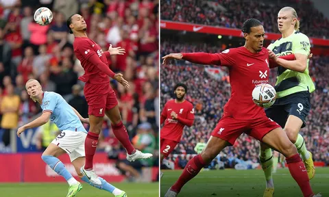 Thống kê siêu khủng từ khắc tinh của Haaland sau trận Liverpool vs Man City
