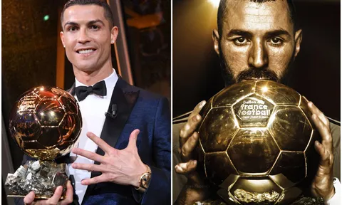 Tin bóng đá quốc tế 17/10: Ronaldo trao giải Quả bóng vàng 2022 cho Benzema