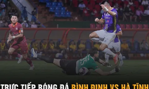 Trực tiếp bóng đá Bình Định đấu với Hà Tĩnh kênh nào? Xem trực tiếp VTV5 HD