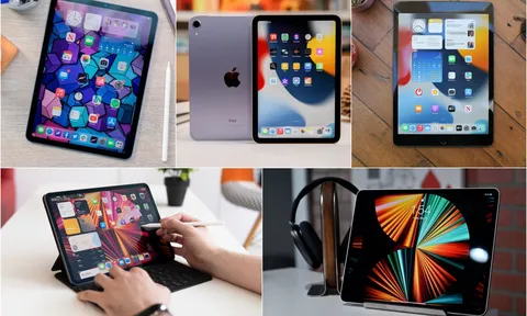 Bảng giá iPad chính hãng Apple nên mua tháng 10, đủ từ giá rẻ đến cao cấp