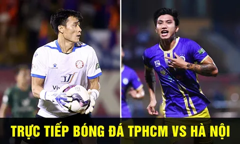 Trực tiếp bóng đá TPHCM vs Hà Nội: Bùi Tiến Dũng ngăn Hà Nội vô địch sớm?