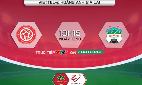 Trực tiếp bóng đá Viettel vs HAGL - vòng 20 V.League: Công Phượng lập công?