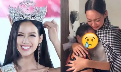 HH Bảo Ngọc ôm người phụ nữ đeo khăn tang khóc nấc, lý do gây xót xa