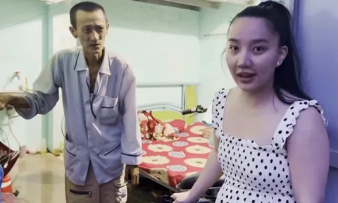 Bà xã Lê Dương Bảo Lâm tích cực làm việc thiện nguyện 