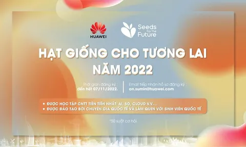 Huawei VN khởi động chương trình Hạt giống cho Tương lai 2022
