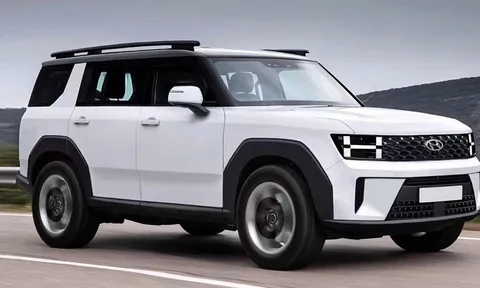 Kia Sorento ‘đứng ngồi không yên’ vì Hyundai Santa Fe 2023 dần lộ diện