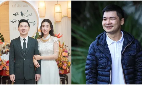 Chồng thiếu gia của Đỗ Mỹ Linh lộ diện trước ngày cưới,nhan sắc gây bất ngờ