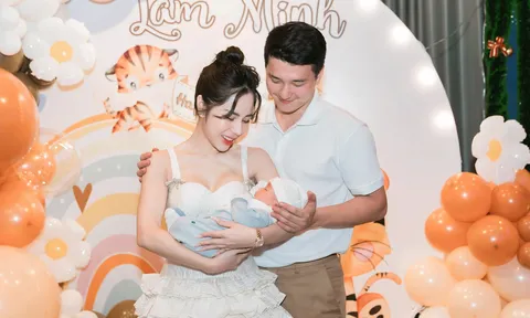 Netizen tan chảy trước khoảnh khắc ngọt ngào giữa Huỳnh Anh và vợ sắp cưới
