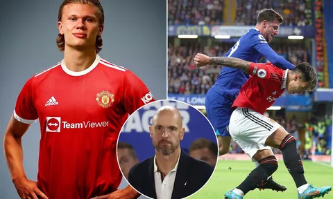 MU nhận gáo nước lạnh sau tham vọng chiêu mộ Erling Haaland từ Man City