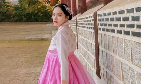 Hương Giang đẹp ngọt ngào khi hóa thân thành gái Hàn