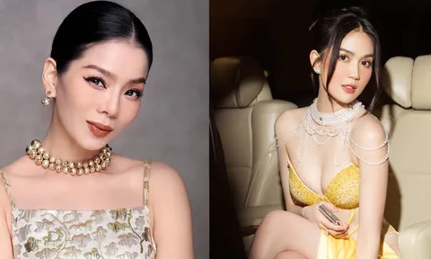 Lệ Quyên và Ngọc Trinh ‘đọ sắc’ trong cùng một khung hình
