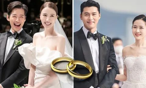10 đám cưới của sao Hàn trong năm 2022: Son Ye Jin - Hyun Bin gây cú nổ lớn