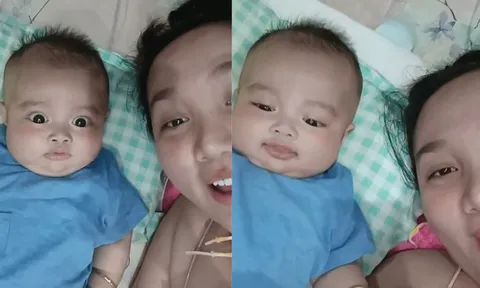 Netizen ‘tan chảy’ trước clip siêu đáng yêu của con trai Lê Dương Bảo Lâm