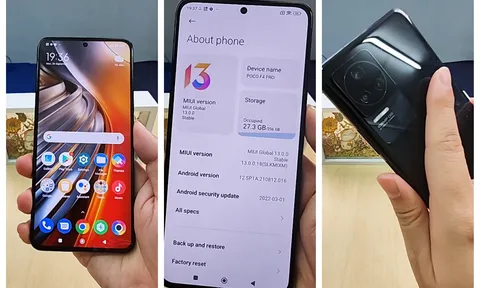 Siêu phẩm hiệu năng giá rẻ Poco F4 Pro bất ngờ xuất hiện trở lại