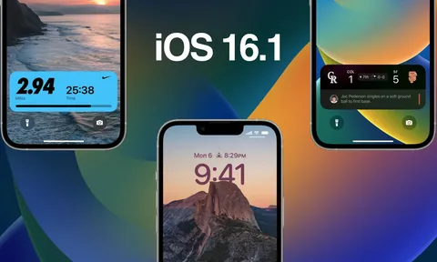 iOS 16.1 chính thức ra mắt với nhiều nâng cấp lớn, hướng dẫn cập nhật!