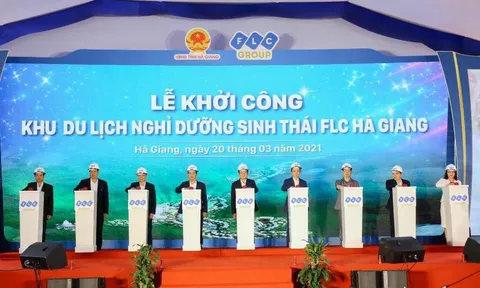 Khởi công Khu du lịch nghỉ dưỡng sinh thái cao cấp FLC Hà Giang
