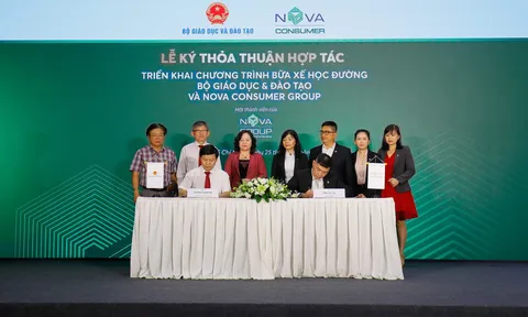 Nova Consumer Group mang Bữa xế học đường tới 5000 học sinh tiểu học