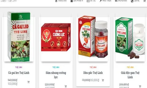 Sản phẩm được quảng cáo thổi phồng công dụng, Công ty Tuệ Linh 'phủi' trách nhiệm?
