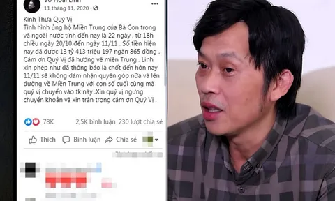 Nghệ sĩ Hoài Linh có sai không khi "bỏ quên" 13 tỷ đồng trong tài khoản?