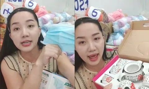 Vợ Lê Dương Bảo Lâm vẫn công khai bán hàng dù đang bị đình chỉ kinh doanh