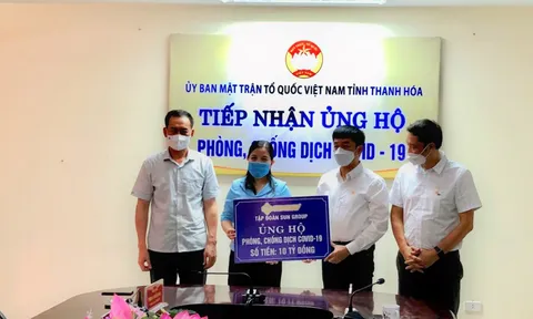 Sun Group ủng hộ Thanh Hóa 10 tỷ đồng phòng chống dịch Covid-19