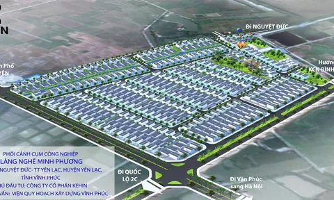 Vĩnh Phúc: Đẩy nhanh giải quyết vướng mắc GPMB dự án Cụm công nghiệp làng nghề Minh Phương
