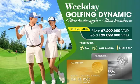 FLC Biscom ra mắt thẻ hội viên Weekday Golfing Dynamic – lợi ích 'kép' cho golfer Việt