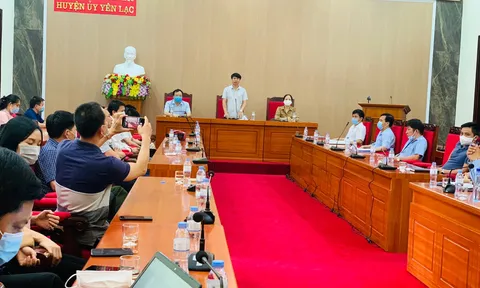 Yên Lạc- Vĩnh Phúc: Đối thoại với người dân có đất thu hồi trong dự án Cụm công nghiệp làng nghề Minh Phương