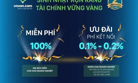 Mừng sinh nhật, sàn VNVON chi nhánh TP Hồ Chí Minh tung ưu đãi hấp dẫn