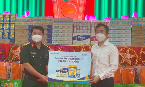 Nutifood mang Trung thu đến cho 6.500 trẻ em và bệnh nhân mắc Covid-19