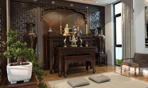 Những điều cần biết khi đặt bàn thờ Thần Tài và Ông Địa hợp phong thủy nhà cửa