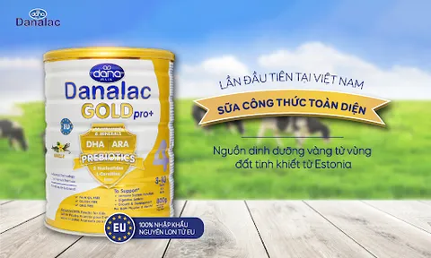Sữa công thức nhập khẩu 100% từ vùng đất tươi sạch hàng đầu thế giới