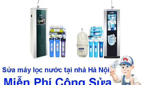 Dịch vụ sửa máy lọc nước uy tín hàng đầu Hà Nội
