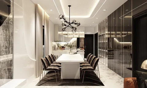 Đẳng cấp thượng lưu trong thiết kế nội thất biệt thự của PTC Furniture