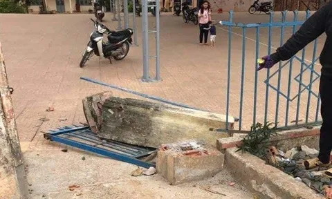 Thông tin mới vụ sập trụ cột cổng trường, một học sinh tử vong