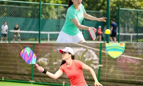 Khi các nữ vô địch thế giới Vovinam Quân đội “xung trận” tại Giải Pickleball Cúp Chiến binh Sao Vàng 2025