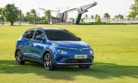 Hơn 700 chiếc VinFast VF e34 bị triệu hồi vì lỗi túi khí