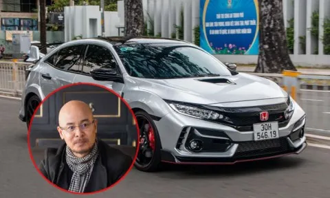 Mục sở thị chiếc Honda Civic Type R độc nhất Việt Nam của "qua" Vũ