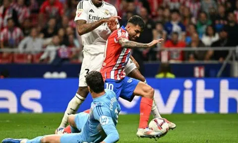 Atletico 1-1 Real: Kịch tính gói gọn những giây cuối