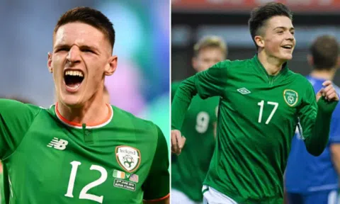 Declan Rice và Jack Grealish sẽ bị la ó tại Dublin